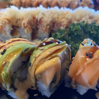 Edo Japan - Assorted roll detail. - Japanese Near Me - Houston, Texas Edo Japan - Assorted roll detail. - Japanese Near Me - Houston, Texas