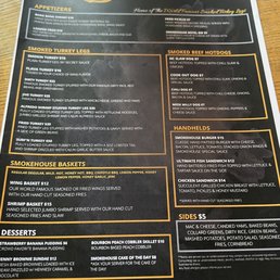 Hers a peek at the menu Hers a peek at the menu