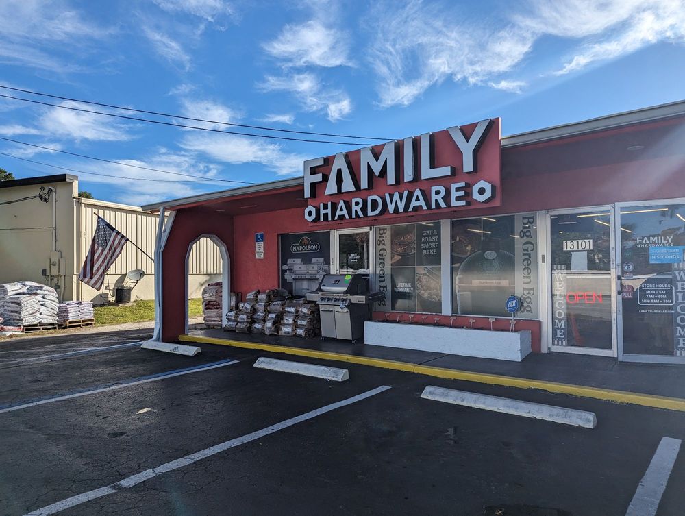 FAMILY HARDWARE Updated September 2025 13101 McGregor Blvd, Fort