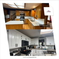 Kevin Turner Painting - Kitchen Cabinet Refinish