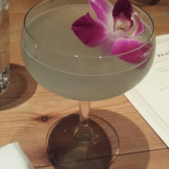 Cindy's Rooftop - Flower in my drink :-) - New American Near Me - Chicago, Illinois
