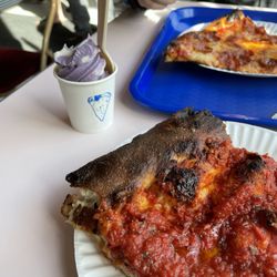 Pizza Richmond - The best tomato pie and soft serve swirl!!