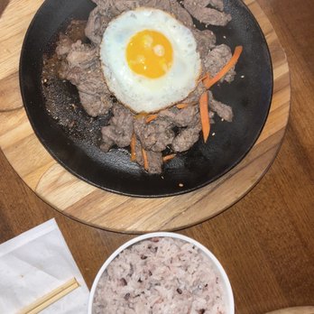 Maru Korean Bistro - Beef bulgogi add egg - Korean Near Me - Milwaukee, Wisconsin Maru Korean Bistro - Beef bulgogi add egg - Korean Near Me - Milwaukee, Wisconsin