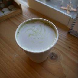 Matcha Latte w Oatmilk Matcha Latte w Oatmilk