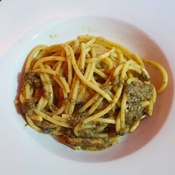 Spillo e Mazzancolle - Bucatini with sardines