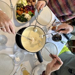 Fondue amongst friends!