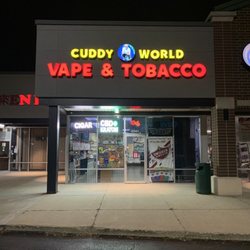 Cuddy World Vape & Tobacco - Ever find your self in need of late night smokes? Great! at Cuddy Vape & Tobacco we're open everyday from 9am-12:00Am Midnight