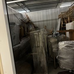 Hillcrest Mini Storage - 10x10 fitting very large couch, 6 dining chairs, coffee table, sofa table, washer & dryer, & boxes.