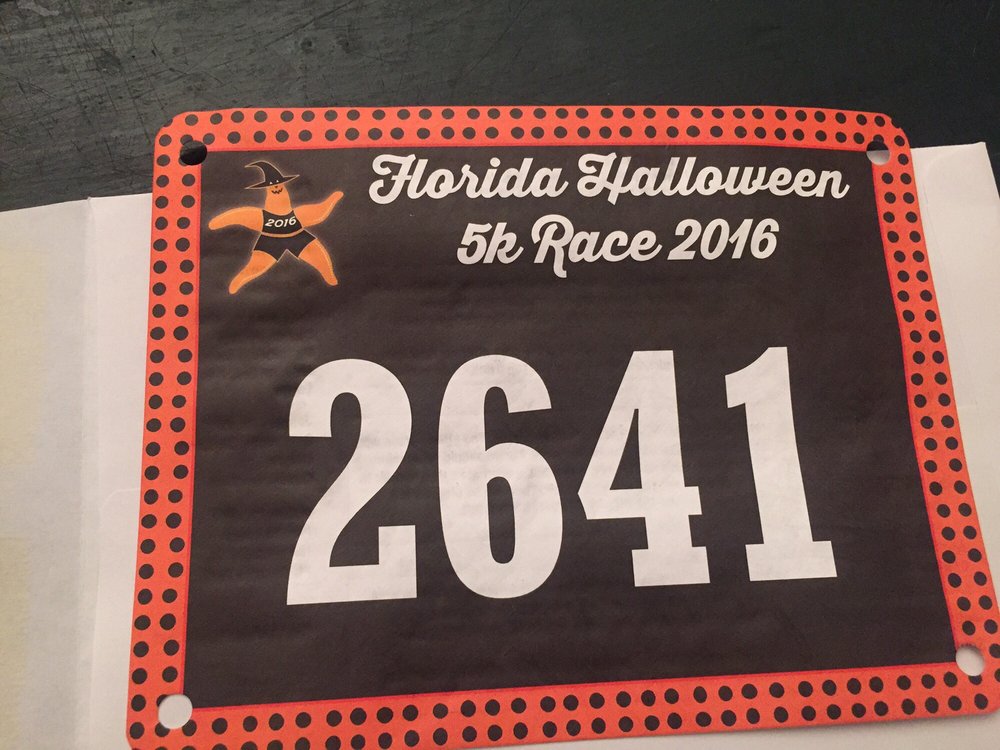 Halloween Halfathon & 5k Race Logo