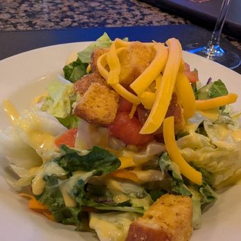 Saltgrass Steak House - Very fresh salad with Honey Mustard - Steakhouses Near Me - Knightdale, North Carolina Saltgrass Steak House - Very fresh salad with Honey Mustard - Steakhouses Near Me - Knightdale, North Carolina