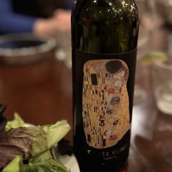 Kennebec Cafe - House Salad, wine