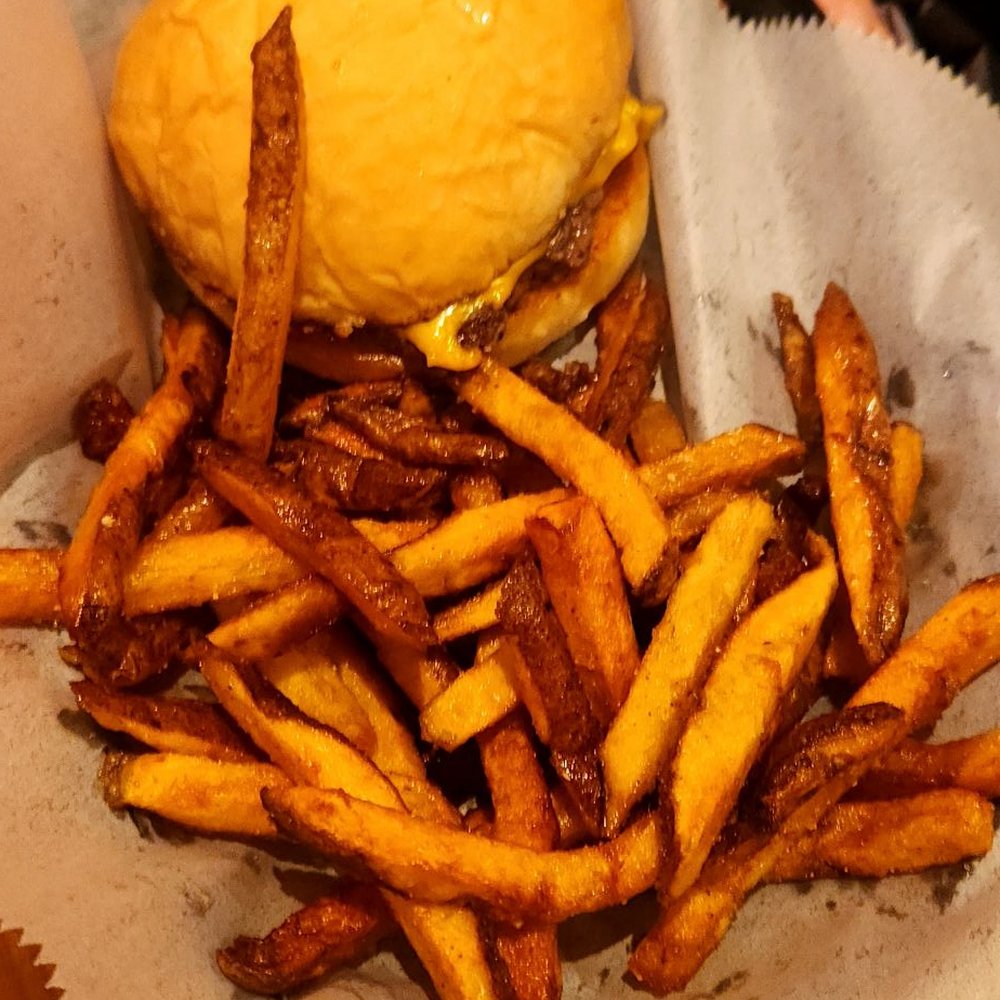 City Dogs - Kids cheeseburger yes I said KIDS!! - Hot Dogs Near Me - Richmond, Virginia