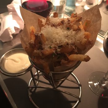 Flex Mussels - The BEST truffle fries I have ever tasted - Seafood Near Me - New York, New York