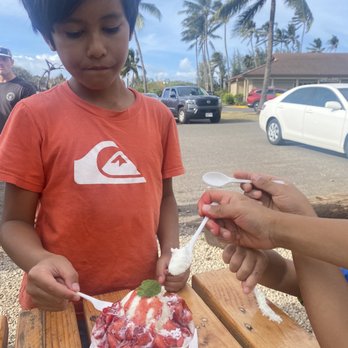 Badabingsu - Strawberry $9 - Ice Cream & Frozen Yogurt Near Me - Kahuku, Hawaii Badabingsu - Strawberry $9 - Ice Cream & Frozen Yogurt Near Me - Kahuku, Hawaii