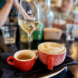 Via Farina Regency Landing - Post dinner Affogato and Pinto Grigio!