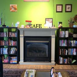 Straight Shot Coffee Company - Fireplace
