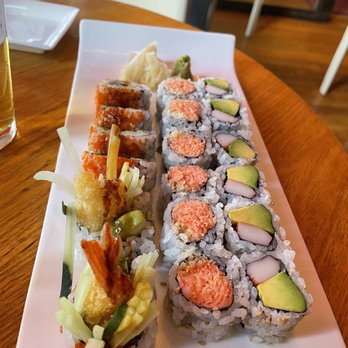 Watawa Sushi - Shrimp Tempura Spicy Crabmeat California - Sushi Bars Near Me - Astoria, New York Watawa Sushi - Shrimp Tempura Spicy Crabmeat California - Sushi Bars Near Me - Astoria, New York