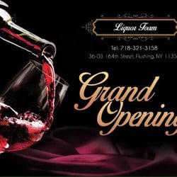 Liquor Foam - Grand opening liquor store, best price!
