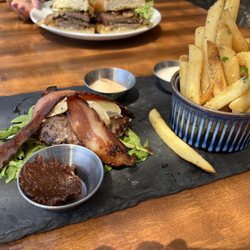Ancient Peaks Winery and Tasting Room - Bacon cheeseburger protein style!