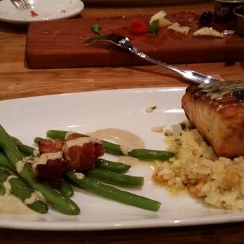 The Flipside Restaurant - Salmon w/ sweet potato rissoto - Southern Near Me - Rock Hill, South Carolina The Flipside Restaurant - Salmon w/ sweet potato rissoto - Southern Near Me - Rock Hill, South Carolina