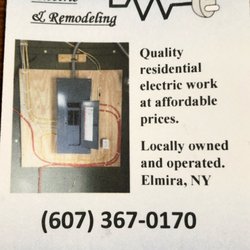 Hughes Homes Electric & Remodeling Services - Business Card with Website and Phone Number for Hughes Homes Electrical Services