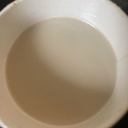 McDonald's - No chocolate just hot milk bland milk