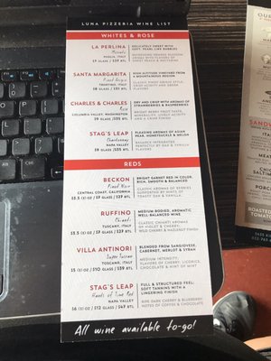 Menu photo 6 Luna Pizzeria Houston, TX Menu photo 6 Luna Pizzeria Houston, TX