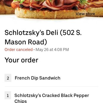 Uber - Order canceled - Taxis Near Me - Houston, Texas