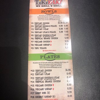 Tikiyaki - Fast Food Near Me - Orange, California