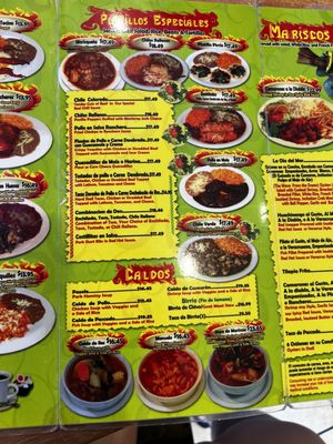 Menu photo 4 El Pirrin San Jose, CA