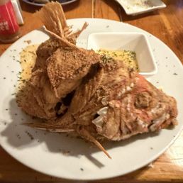 Fried whole snapper Fried whole snapper