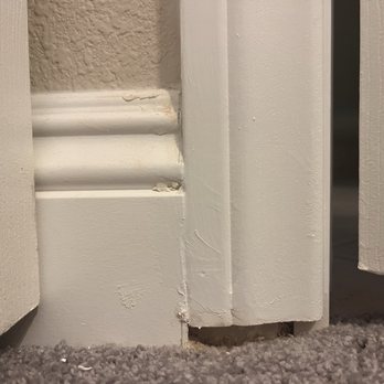 SOS Property Restoration - Gap between floor and doorframe - Damage Restoration Near Me SOS Property Restoration - Gap between floor and doorframe - Damage Restoration Near Me
