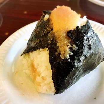 Omusubi Gonbei - Mentaiko - Japanese Near Me - Edgewater, New Jersey Omusubi Gonbei - Mentaiko - Japanese Near Me - Edgewater, New Jersey