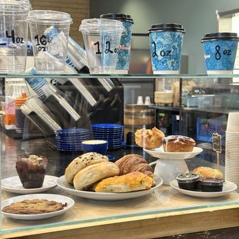 MoonGoat Coffee Roasters - Drink sizes and bakery items - Coffee Roasteries Near Me - Costa Mesa, California