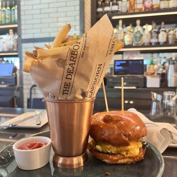 The Dearborn - The Dearborn Burger* - New American Near Me - Chicago, Illinois