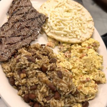 La Antioquena - a plate of food on a table - Colombian Near Me - Pembroke Pines, Florida