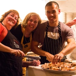 Hipp Kitchen - My bestest customers and my fave co-chef, Stanley Lui.