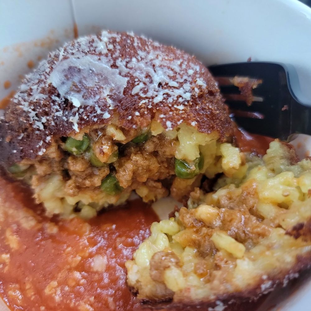 Pizza Capo - Up close risotto ball - Pizza Near Me - McMinnville, Oregon