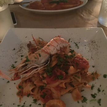 NiDo Caffe - Pappardelle with Shrimp! - Italian Near Me - Miami, Florida NiDo Caffe - Pappardelle with Shrimp! - Italian Near Me - Miami, Florida