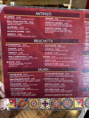 Menu photo 2 Elio Pizza On Fire Addison, IL Menu photo 2 Elio Pizza On Fire Addison, IL
