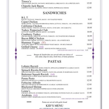 Main Street Cafe - Lunch menu: burgers, sandwiches, pasta - Coffee & Tea Near Me - Hurricane, Utah