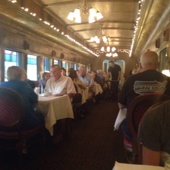 Chessie's Restaurant - Inside the dining car, they take reservations and I suggest you make them anytime to be sure you get a spot! - American Near Me - Barrington, Illinois Chessie's Restaurant - Inside the dining car, they take reservations and I suggest you make them anytime to be sure you get a spot! - American Near Me - Barrington, Illinois