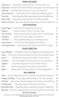 Menu photo 3 Bin 2004 North Myrtle Beach, SC Menu photo 3 Bin 2004 North Myrtle Beach, SC