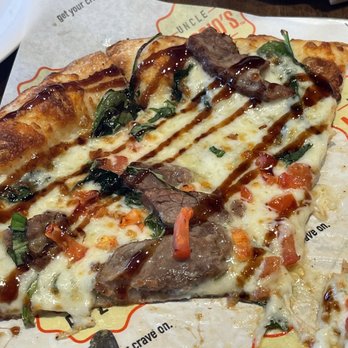 Uncle Maddios Pizza - Steak and blue!!! - Pizza Near Me - Minot, North Dakota