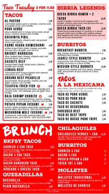 Menu photo 1 Taco Naco Kc Kansas City, MO Menu photo 1 Taco Naco Kc Kansas City, MO