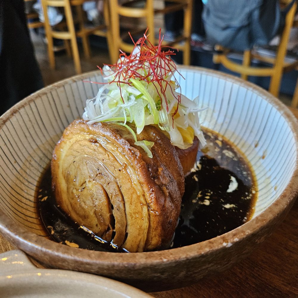 Oku Izakaya Bar - pork and daikon - Sushi Bars Near Me - Vancouver, British Columbia Oku Izakaya Bar - pork and daikon - Sushi Bars Near Me - Vancouver, British Columbia