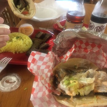 Manara Cafe - Delicious Gyros, saffron rice, and pita bread - Mediterranean Near Me - Lubbock, Texas