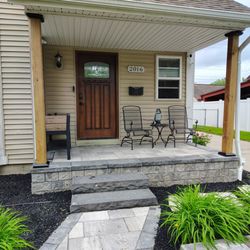 The Guy Outdoor Services - Thinking about a new front entryway? We can do that too!