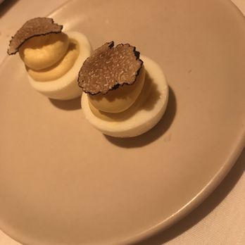 Jeffrey's - Truffle deviled eggs - American Near Me - Austin, Texas