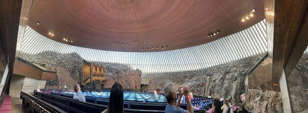 Temppeliaukio Church by null